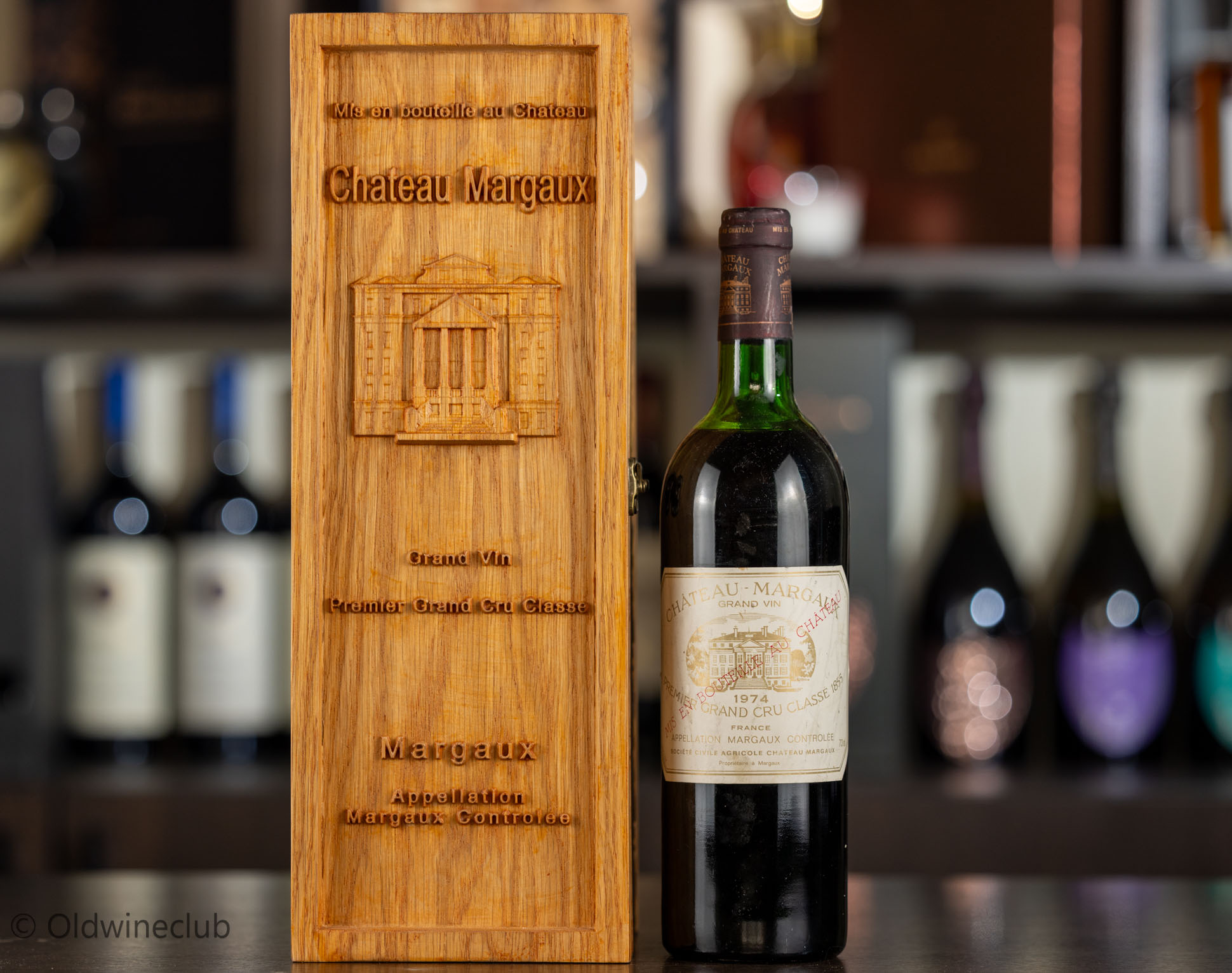 вино Chateau Margaux 1974 года