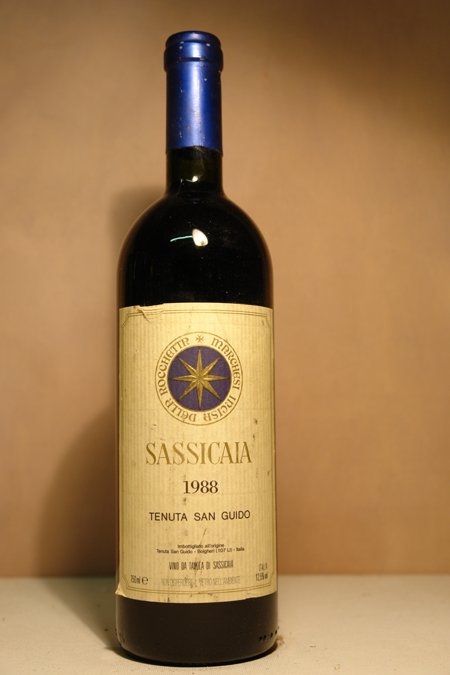 Sassicaia 1988 года 