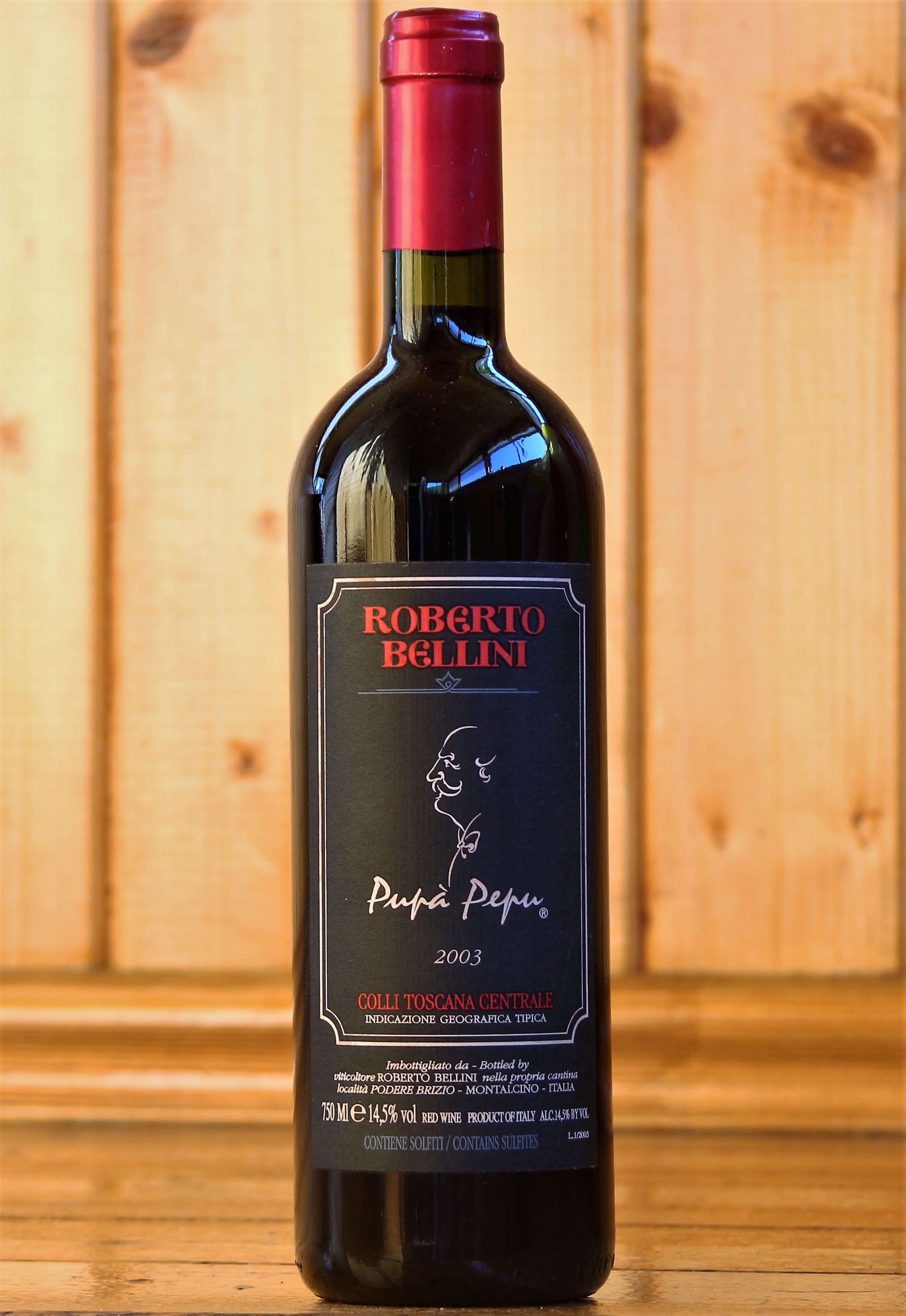 Супертосканское вино Roberto Bellini Pupa Pepu 