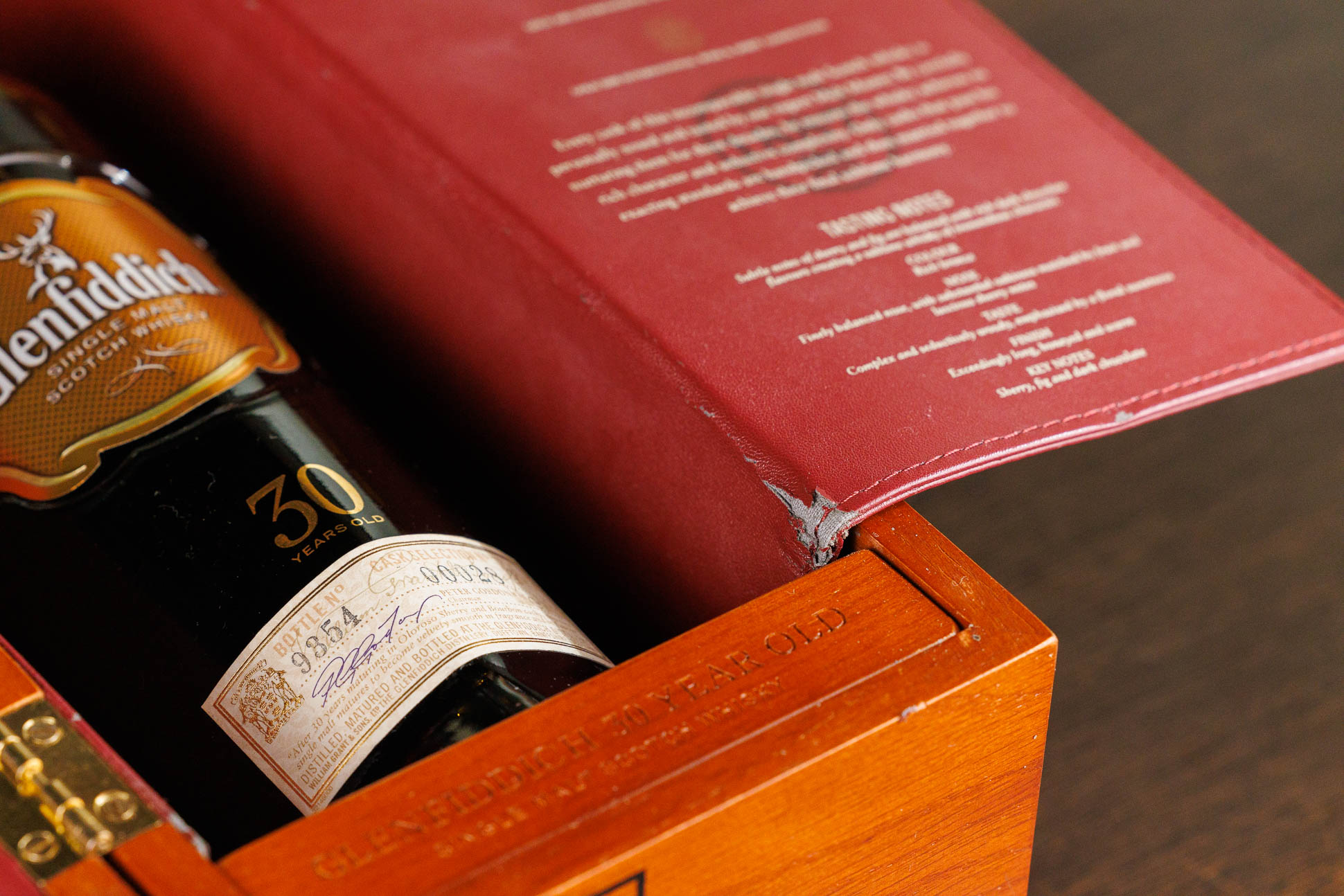 Виски Glenfiddich 30 лет выдержки